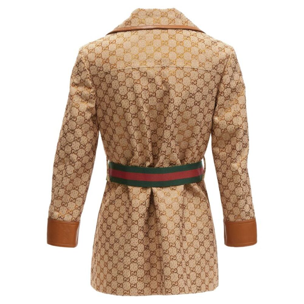 Gucci Canvas Crystal Horsebit Jacket - Picture 6 of 6